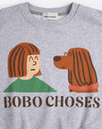 Bobo Choses - kids - Friends In A Pickle sweatshirt