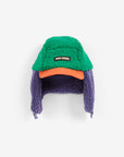 Bobo Choses - baby - color block chapka - green
