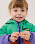 Bobo Choses - baby - stamp bloom reversible anorak