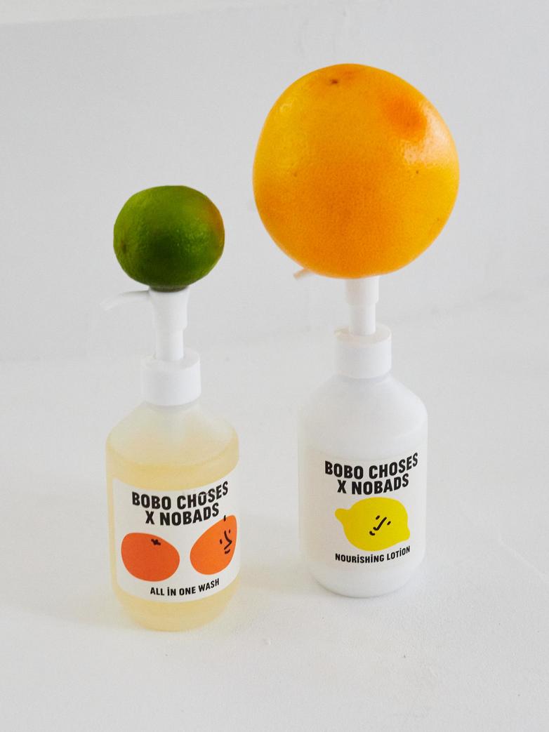 Bobo Choses x nobads - all in one wash &amp; nouroushing lotion
