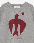 True Artist - T-shirt nº05 Melange Grey