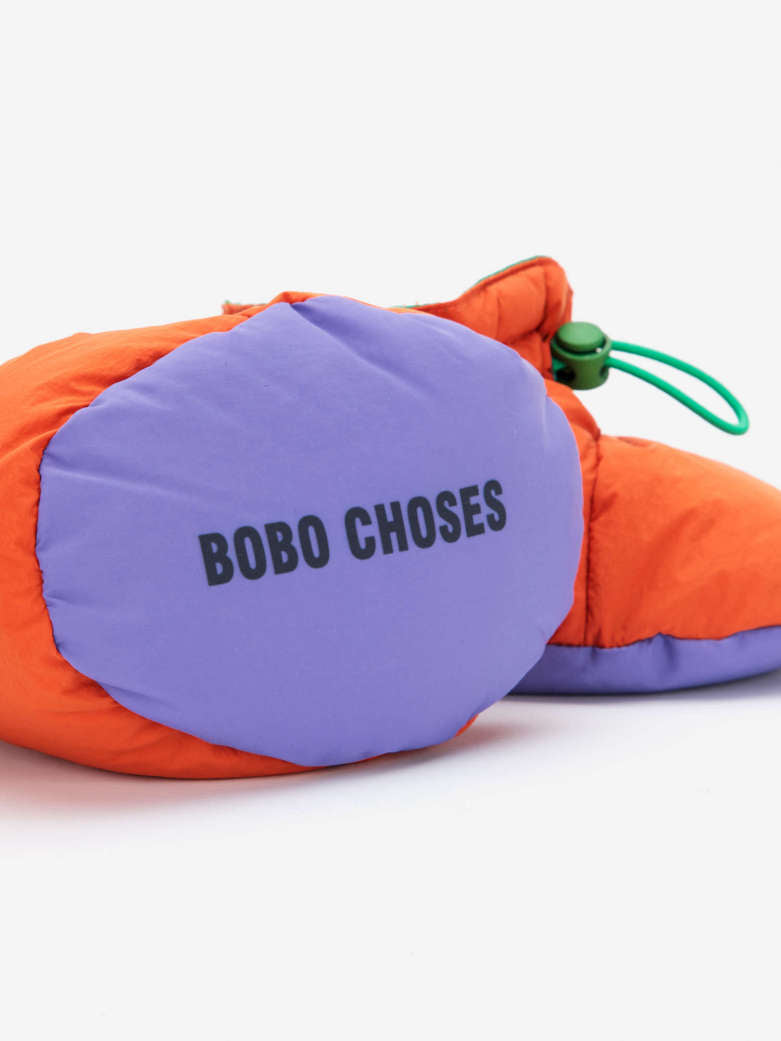 Bobo Choses - baby - padded booties - red