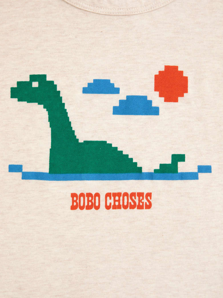 Bobo Choses - baby - lake monster t-shirt