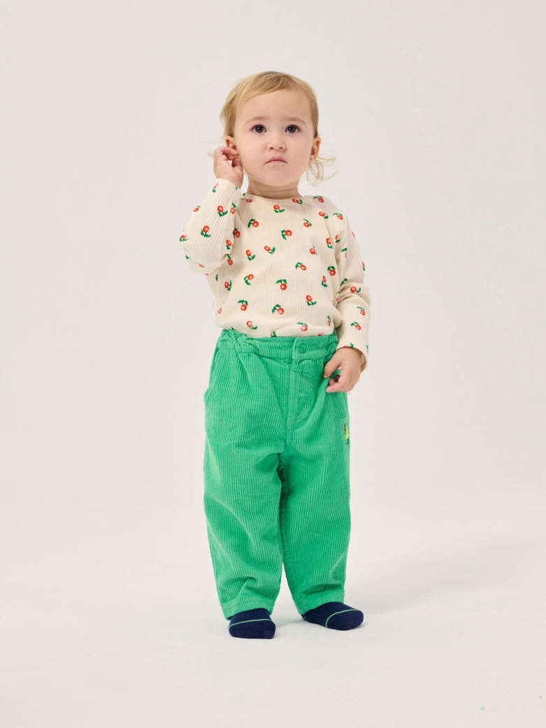 Bobo Choses - baby - stamp bloom allover t-shirt