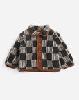 Bobo Choses - baby - almost moiré sheepskin jacket