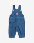 Bobo Choses - baby - booo bo tag denim overall