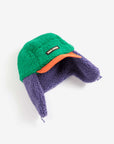 Bobo Choses - baby - color block chapka - green