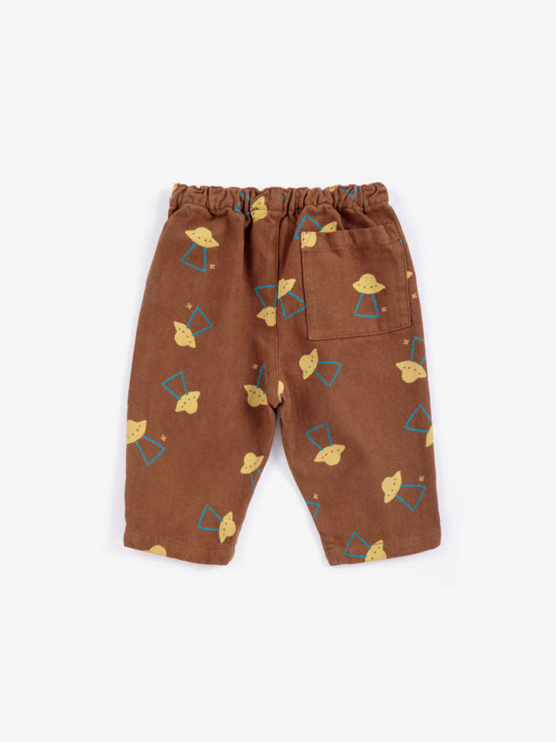 Bobo Choses - baby - pixel abduction all over woven pants