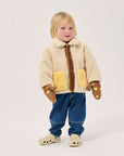 Bobo Choses - baby - pixel abduction sheepskin reversible jacket