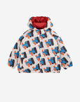 Bobo Choses - baby - doggy mate allover reversible jacket - multicolor