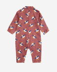 Bobo Choses - baby - la oca overall woven overall - brown