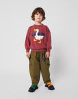 Bobo Choses - kids - la oca sweatshirt - brown