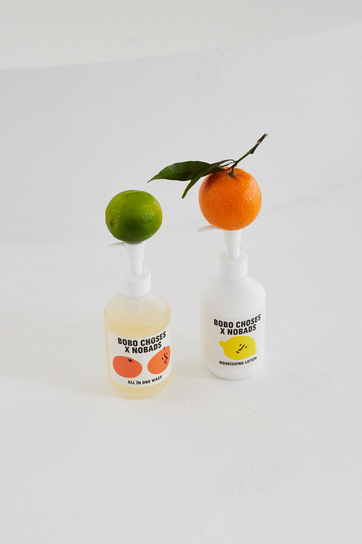 Bobo Choses x nobads - all in one wash &amp; nouroushing lotion