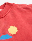 Bobo Choses - baby - lake monster sweatshirt