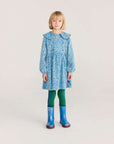 Bobo Choses - kids - sketchy flowers corduroy dress
