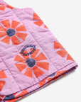 Bobo Choses - kids - kaleidoscope allover quilted vest - purple