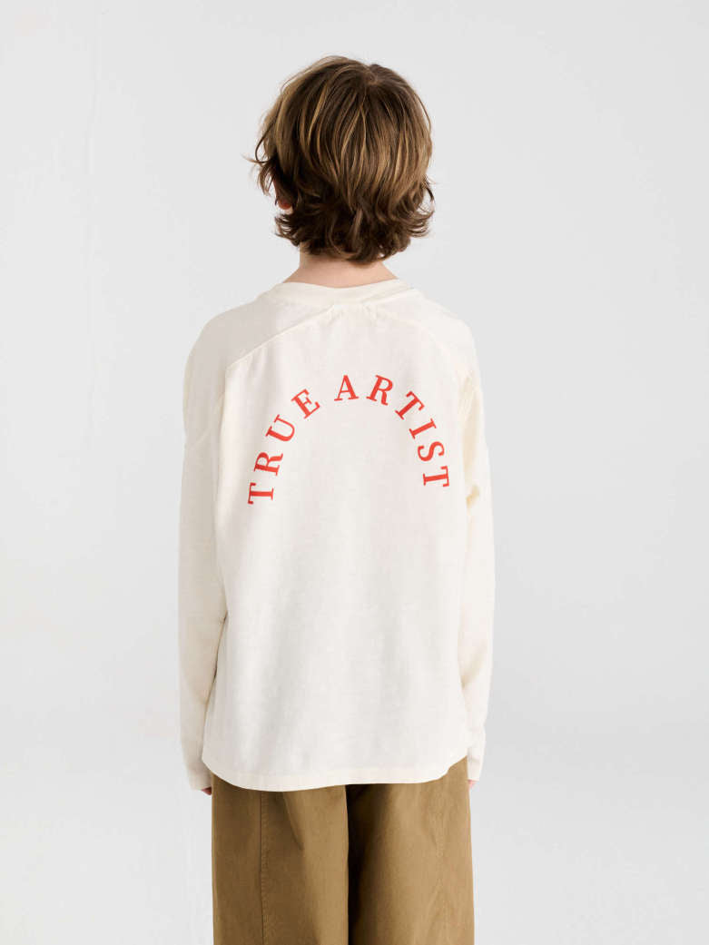 True Artist - T-shirt nº23 Ivory White