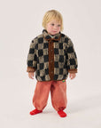 Bobo Choses - baby - almost moiré sheepskin jacket