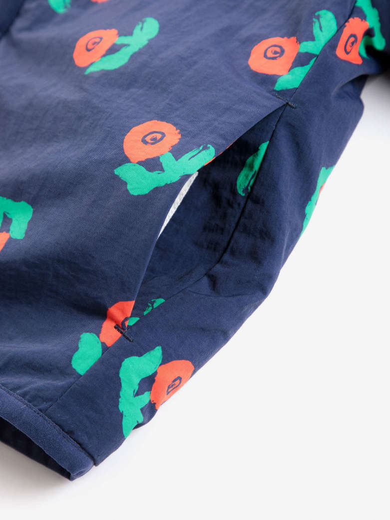 Bobo Choses - kids - Stamp Bloom all over reversible jacket