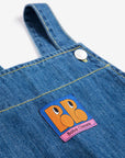 Bobo Choses - baby - booo bo tag denim overall