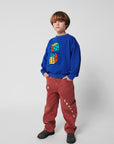 Bobo Choses - kids - roll the dice sweatshirt - blue