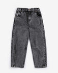 Bobo Choses - kids - beast tag denim pants