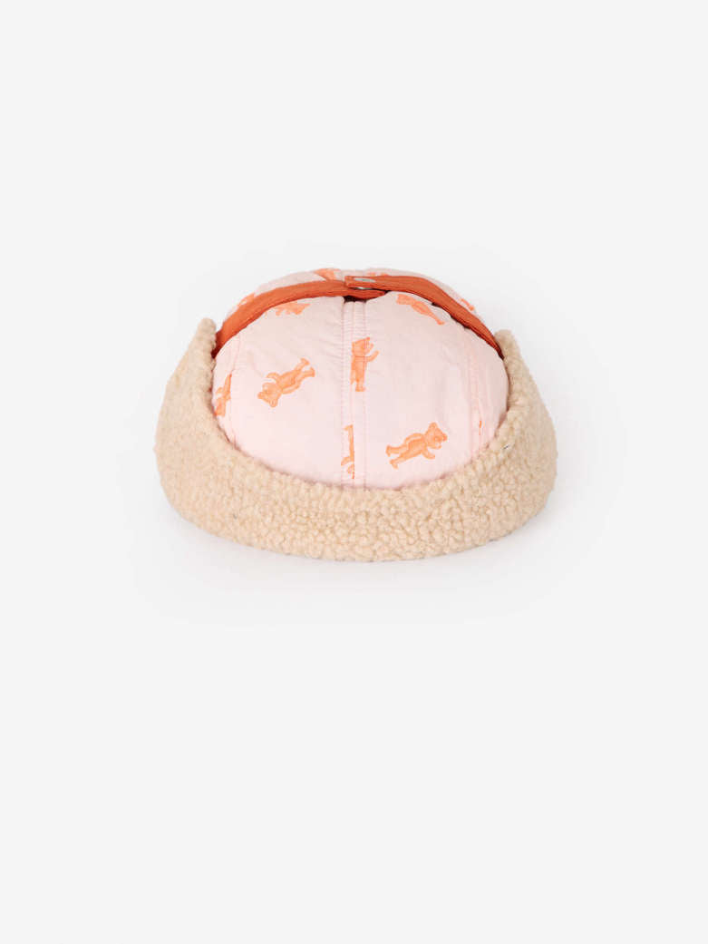 Bobo Choses - baby - softpaw allover wintercap - light pink