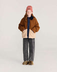 Bobo Choses - kids - Stamp Bloom all over reversible jacket