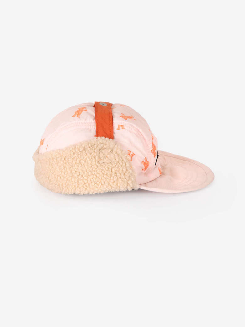 Bobo Choses - baby - softpaw allover wintercap - light pink