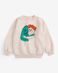 Bobo Choses - kids - hug hairy monster sweatshirt