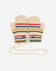 Bobo Choses - baby - tic tac toe knitted mittens