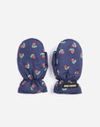 Bobo Choses - kids - stamps bloom allover mittens