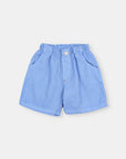 Buho - kids - drill bermuda - ocean blue
