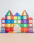 Connetix - magnetic tiles - rainbow starter pack - 60 pcs