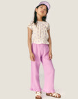 Mipounet - elise muslin pants - pink