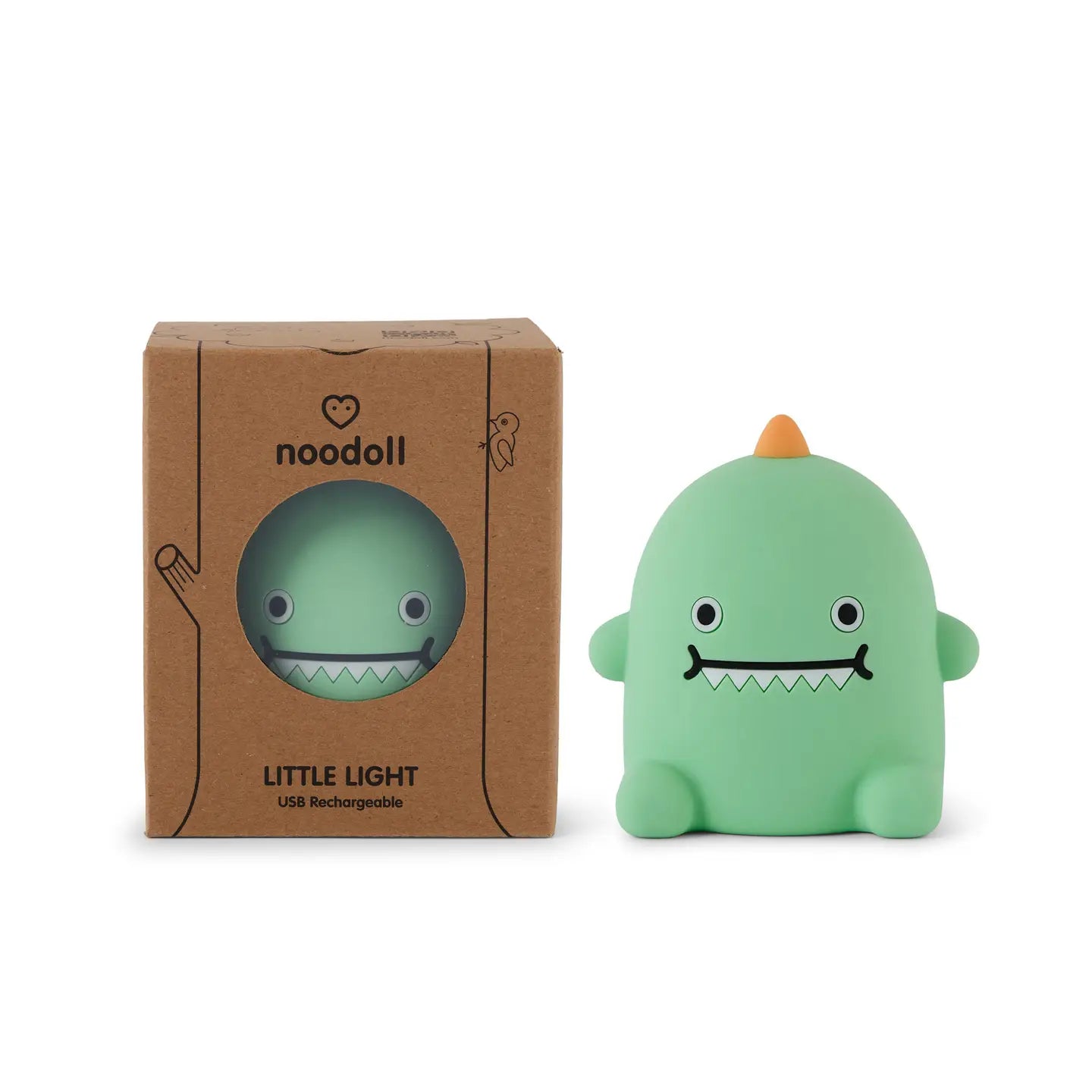 Noodoll - little light - ricedino green dinosaur