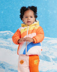 Halcyon nights - flutterby puffer jacket