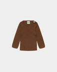Fub - baby - rib merino wool top - hazel melange