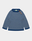 Fub - kids - merino wool sweater - deep indigo/ecru