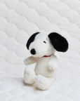 Snoopy - fuzzy snoopy - cream