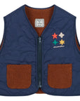 Jelly Mallow - star colorblock reversible ves