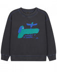 Jelly Mallow - happy buddy pig sweatshirt