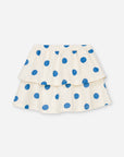 We are kids - lila skirt - white blue dots
