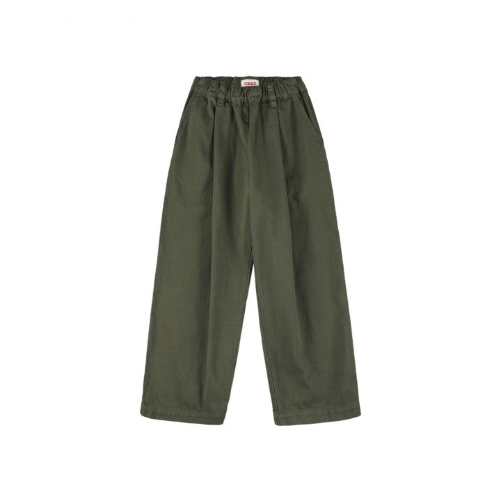 Maan - buddy - woven trousers - kaki