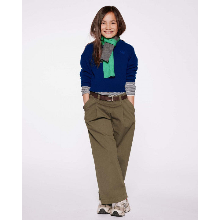 Maan - buddy - woven trousers - kaki