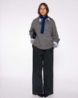 Maan - buddy - woven trousers - navy