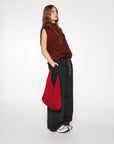 Maan - buddy - woven trousers - navy