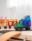 Connetix - magnetic tiles - rainbow transport pack - 50 pcs