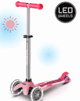 Micro Step - Scooter Mini Micro deluxe glow - frosty pink