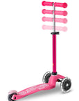 Micro Step - Scooter Mini Micro deluxe led - pink